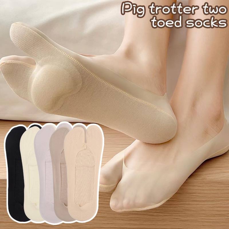 1/5pairs Two Toe Split Socks I - đánh giá và giá Toe Sock Split