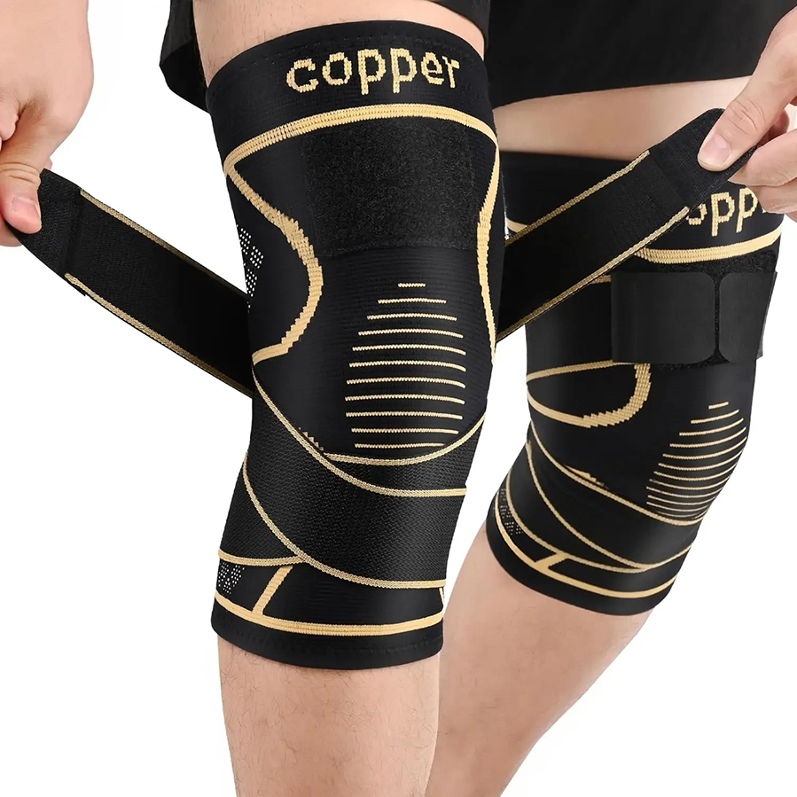 Copper Fiber Compression Knee  - đánh giá và giá Compression Sleeve Calf